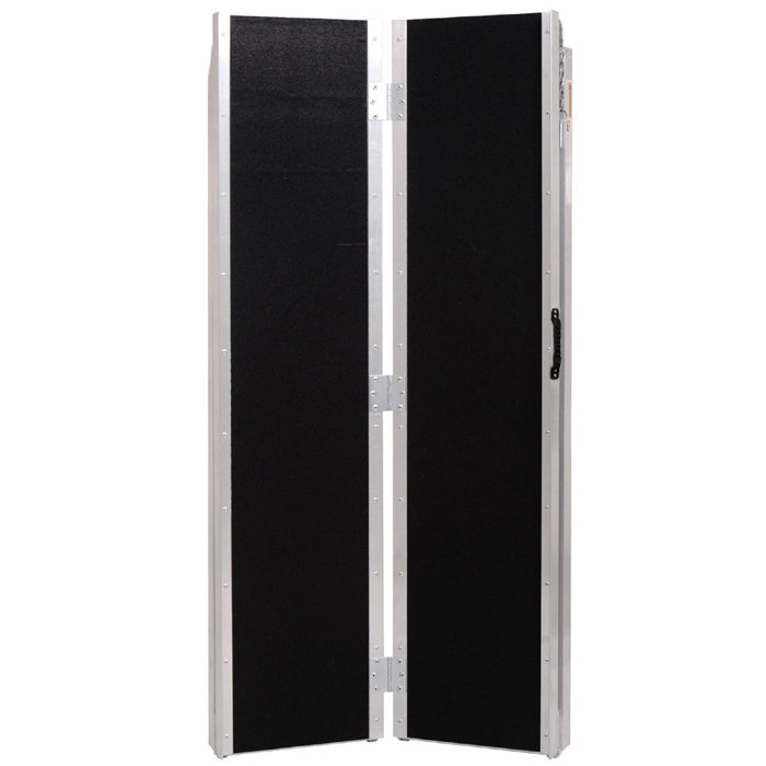 KLike Aluminum Wheelchair Ramp Stairs Scooter Ramps Portable Compact